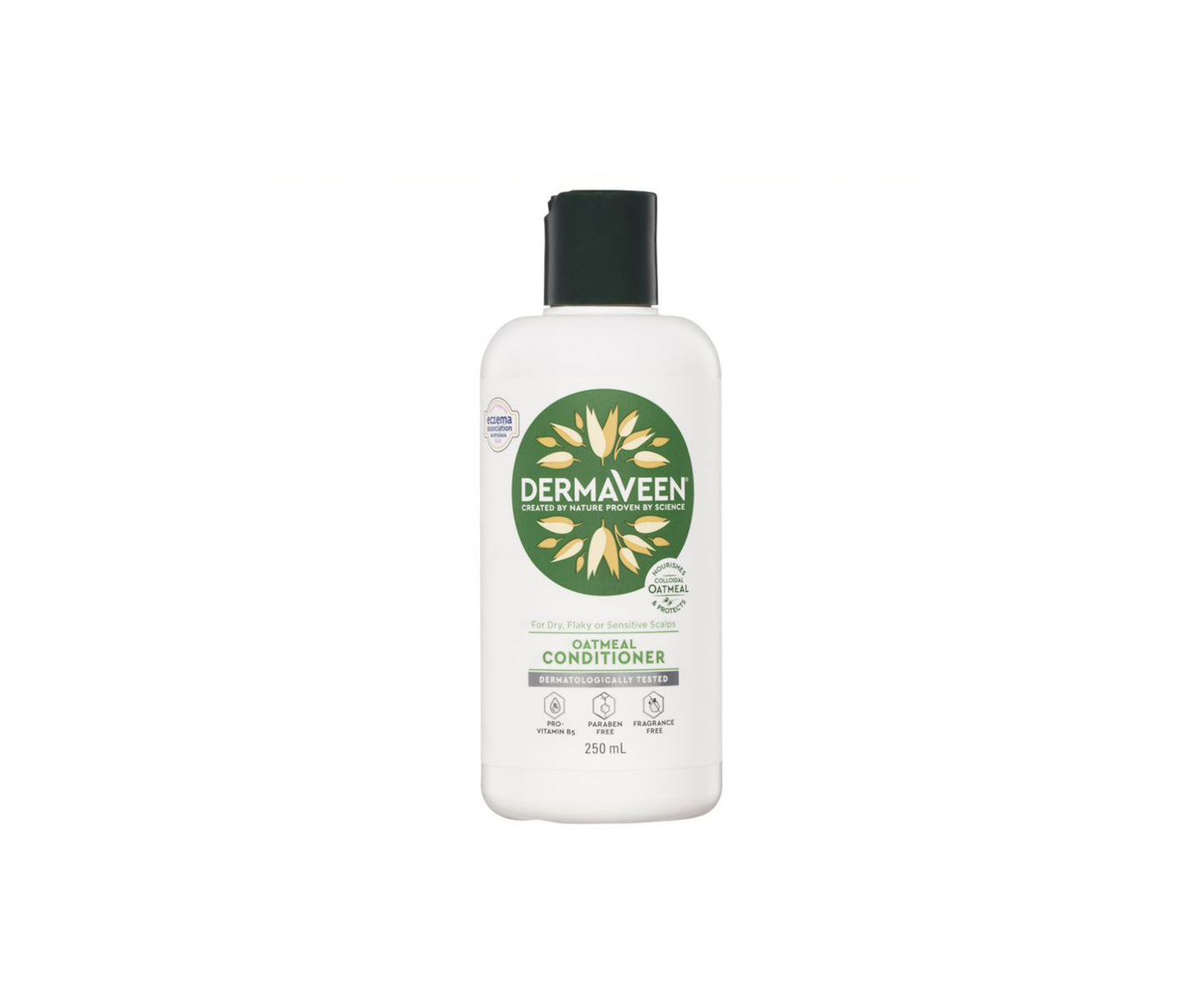 DermaVeen Oatmeal Conditioner for Dry, Flaky or Sensitive Scalps 250mL
