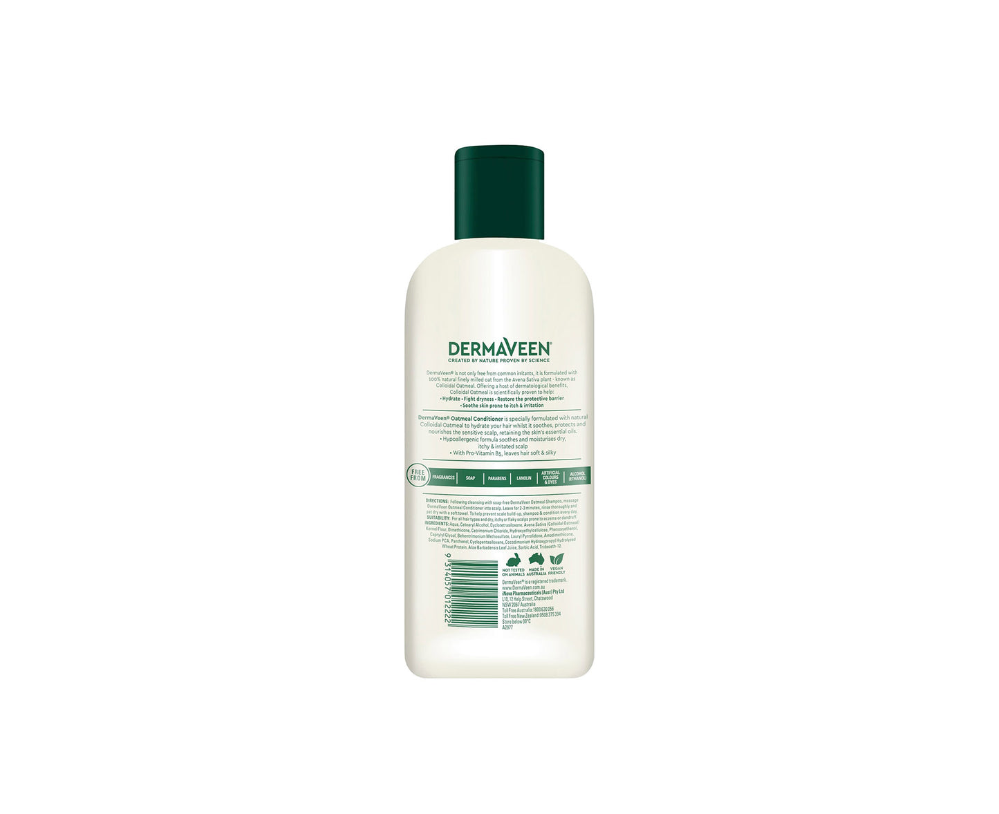 DermaVeen Oatmeal Conditioner 500mL