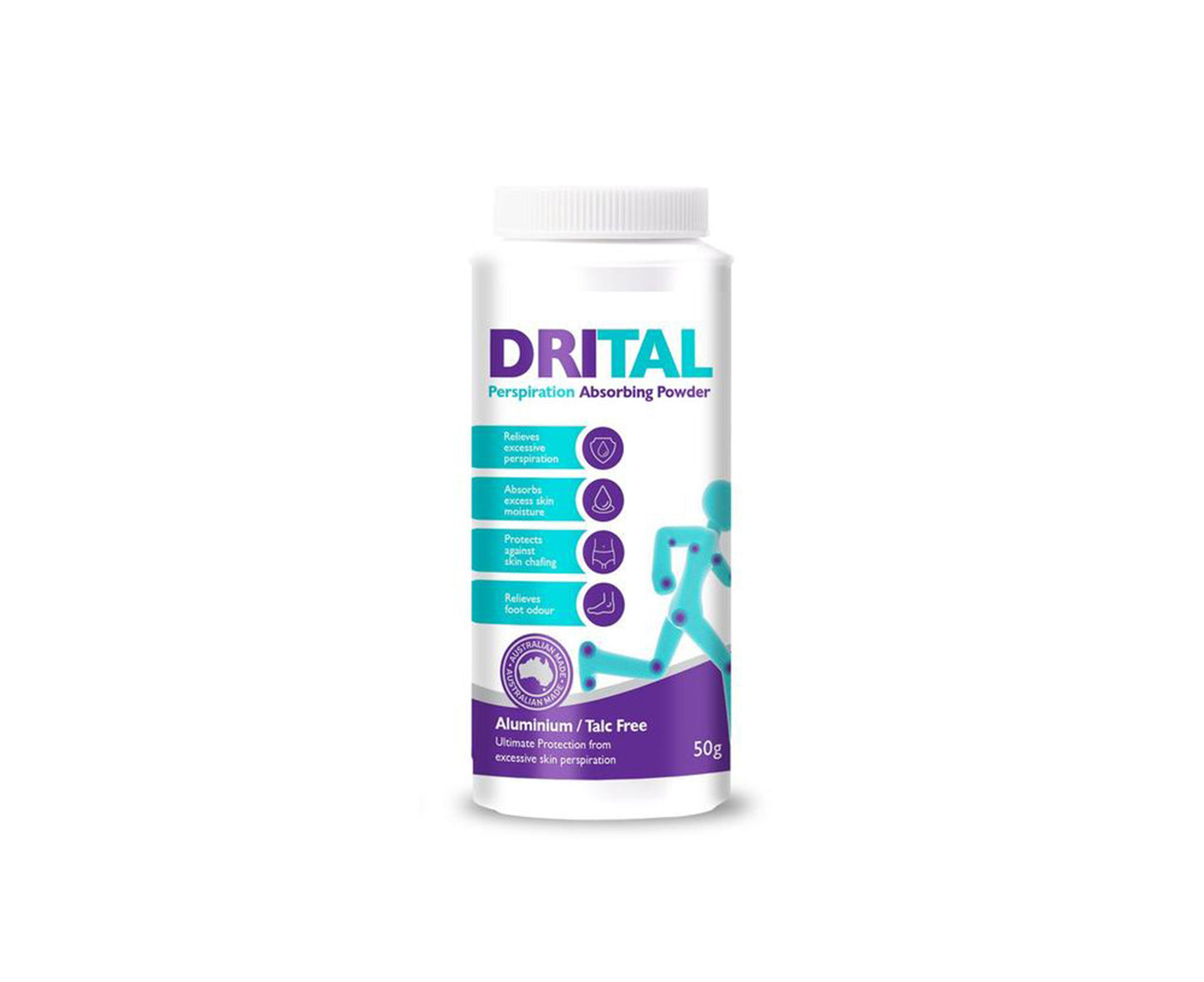 Drital Perspiration Absorbing Powder 50g