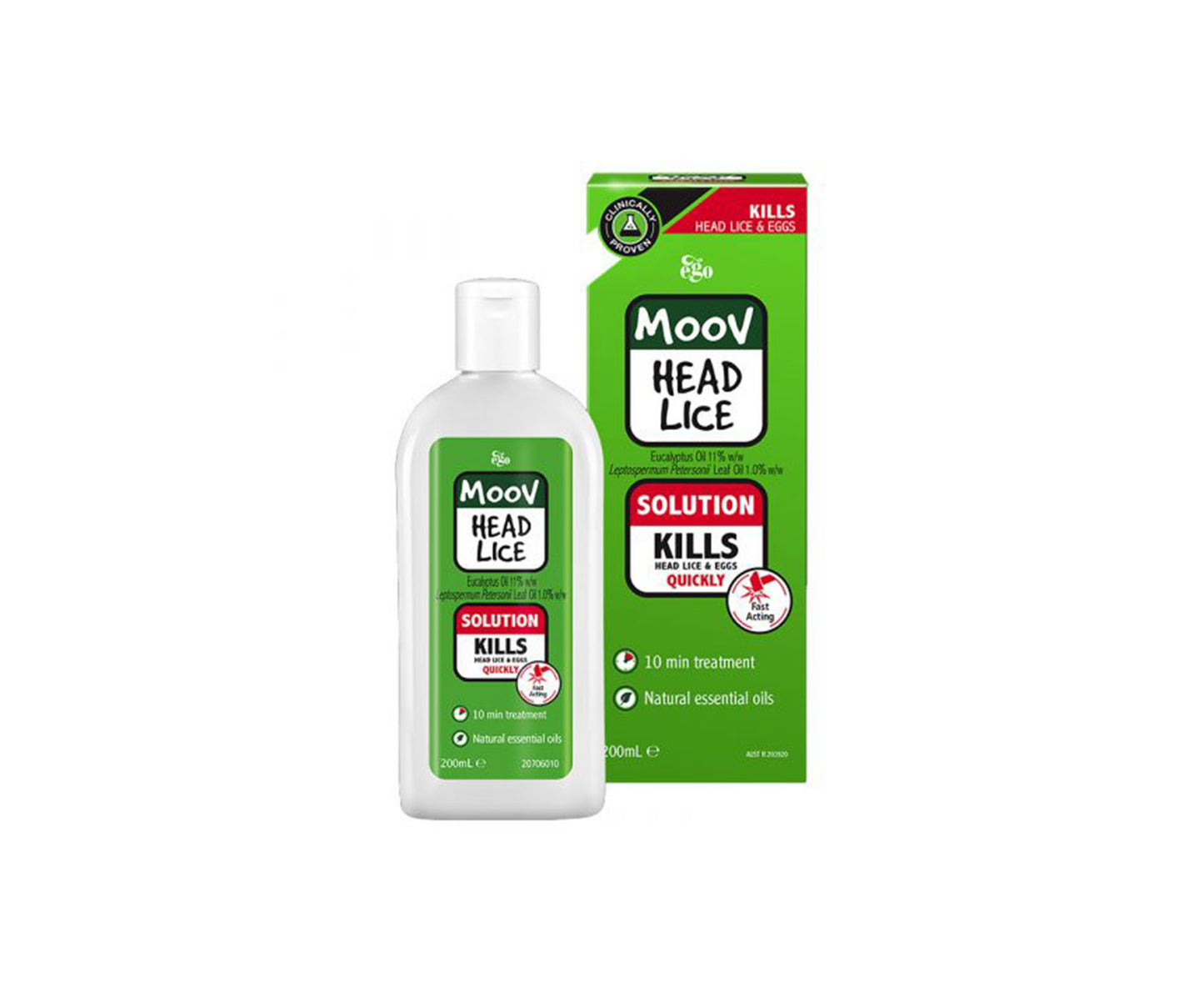 Ego Moov Head Lice Solution 200mL