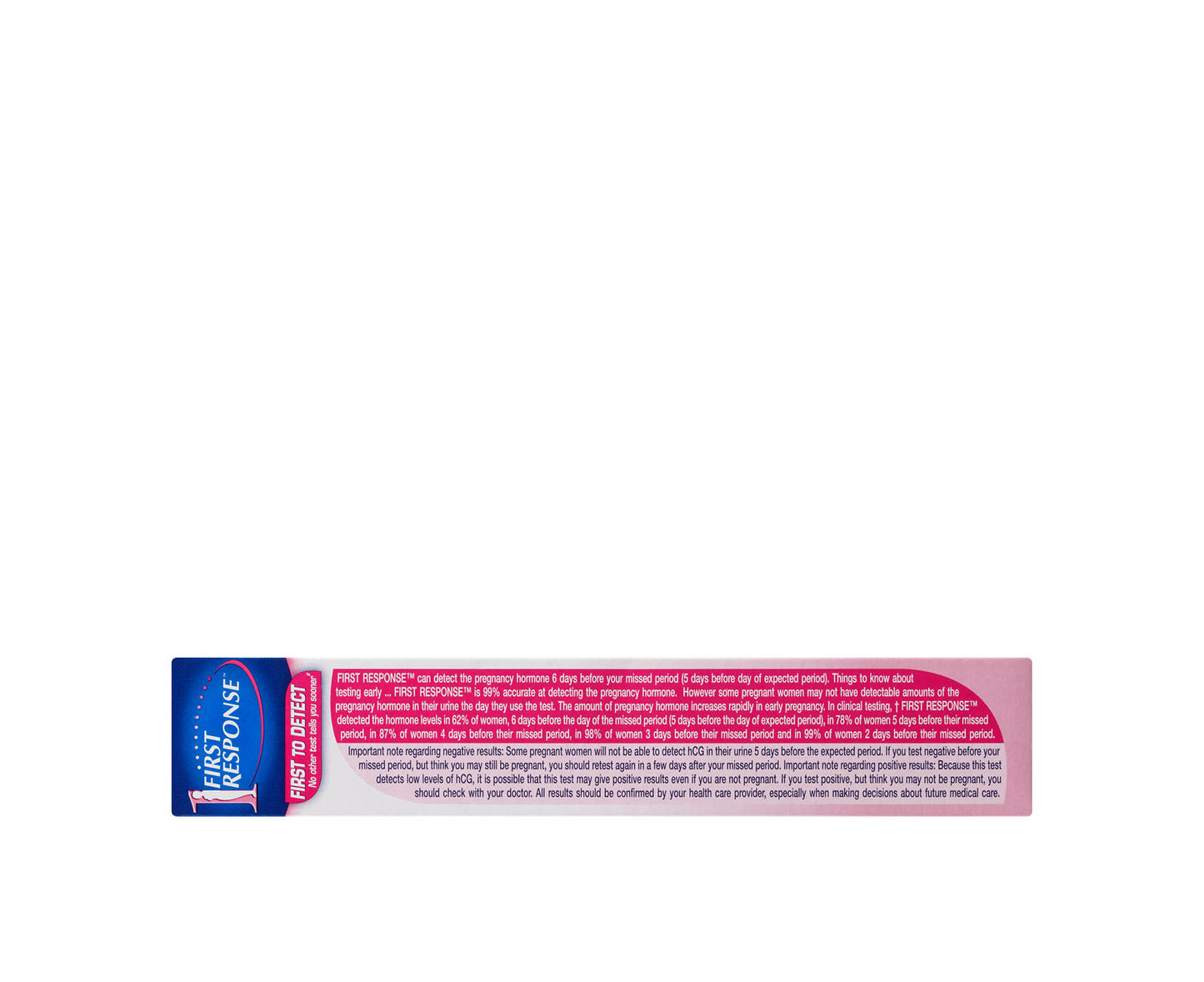 First Response Instream Pregnancy Test 1 Pack