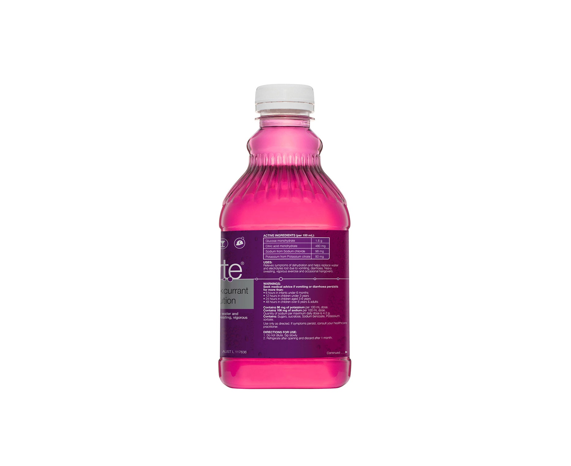 Hydralyte Electrolyte Liquid Apple Blackcurrant