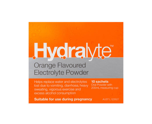 Hydralyte Electrolyte Powder Sachet Orange