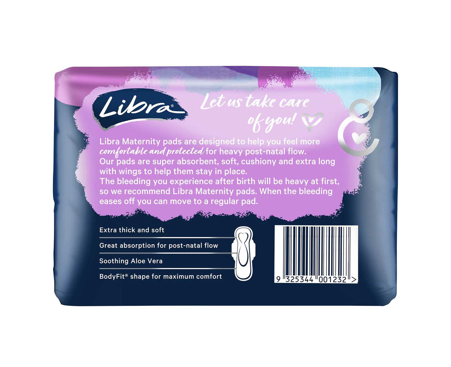 Libra Maternity Pads Extra Long With Wings 10 Pack