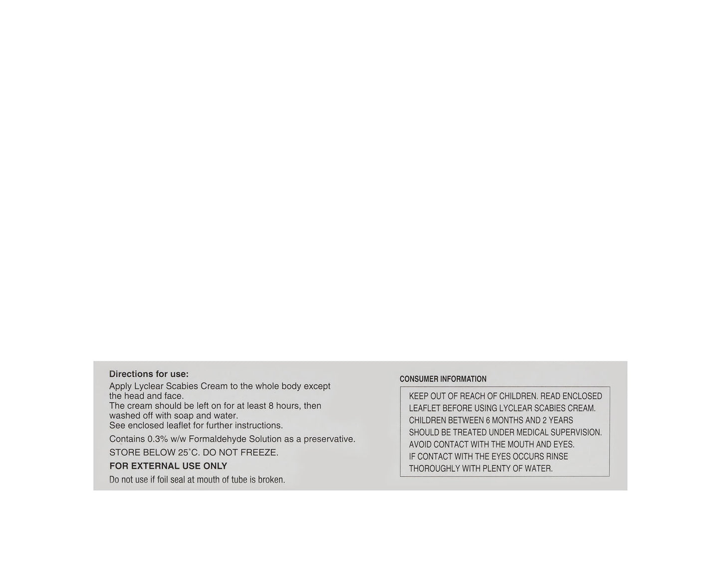 Lyclear Cream