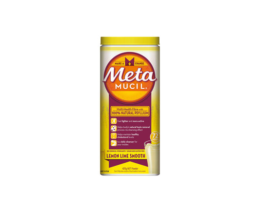 Metamucil Smooth Lemon Lime 72 Dose 425g
