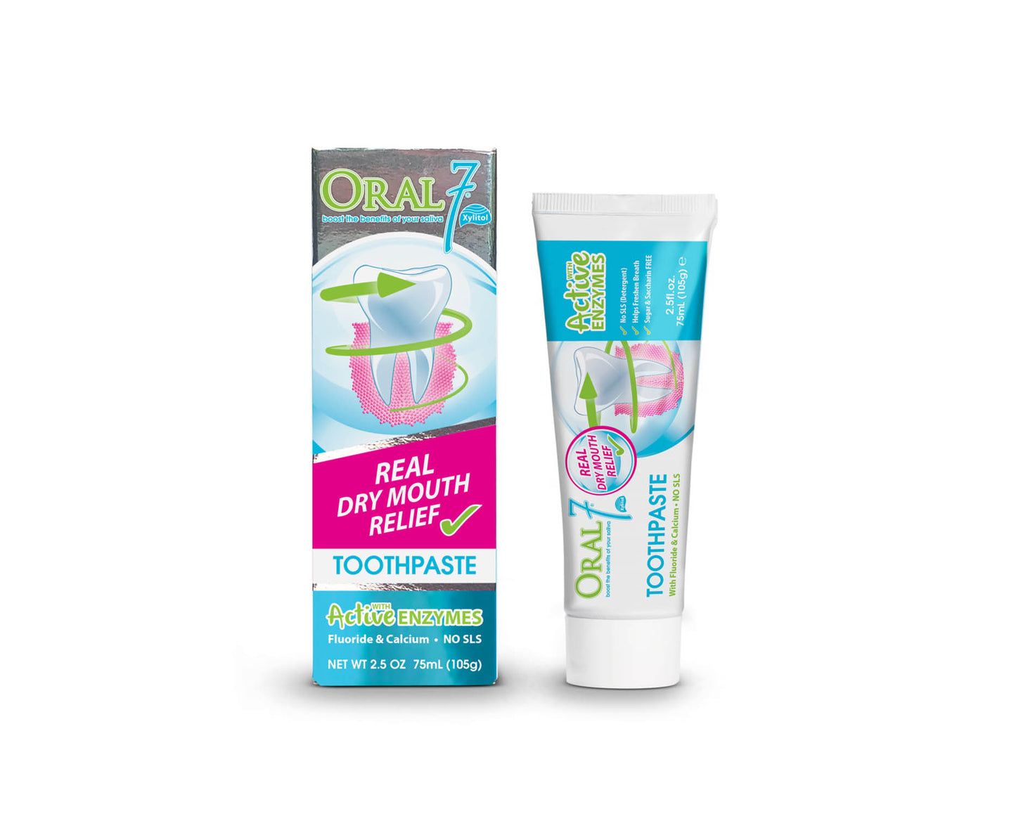 Oral 7 Moisturising Toothpaste 75mL