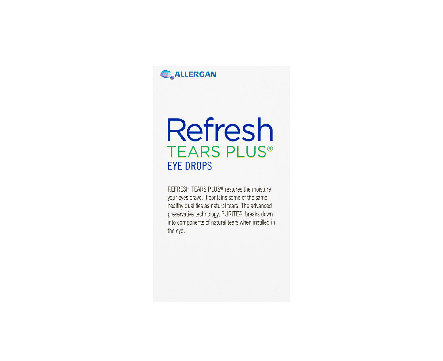 Refresh Tears Plus Eye Drops