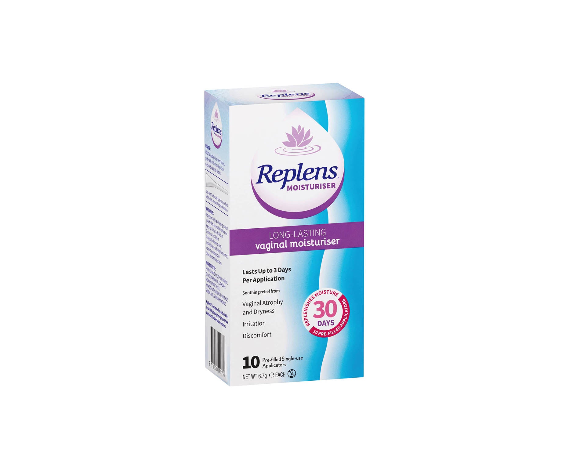 Replens Vaginal Moisturiser 10 Pack Replens Vaginal Moisturiser 10 Pack