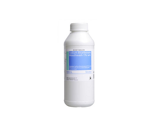 Sodium Bicarbonate Mouthwash 1% 500mL