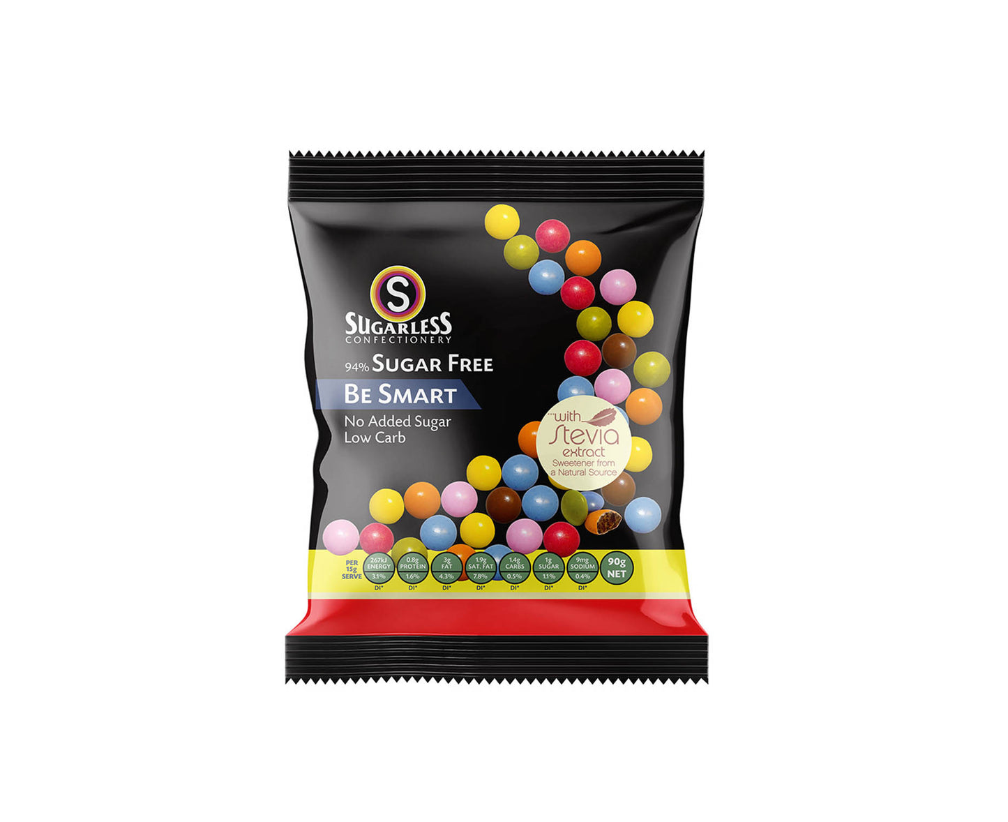 Sugarless Co Be Smart Chocolate Buttons