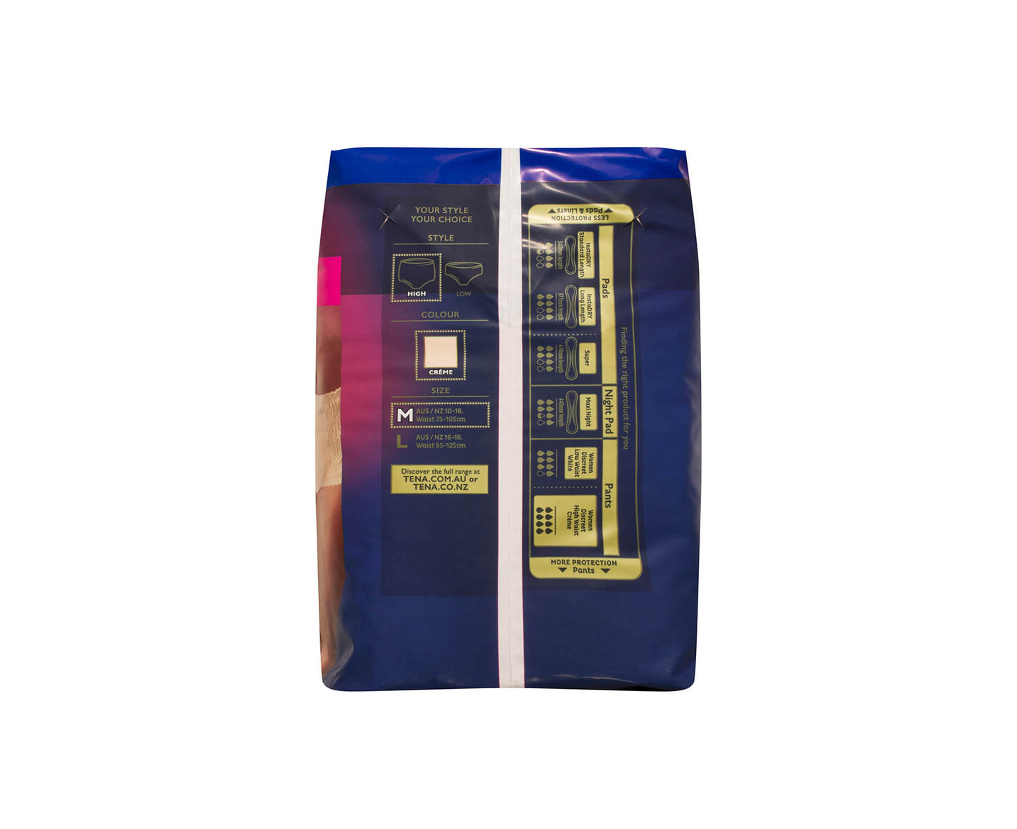 Tena Pant Discreet High Waist Underwear Super Medium