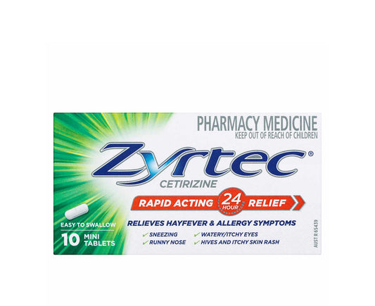 Zyrtec 10mg Tablets 10