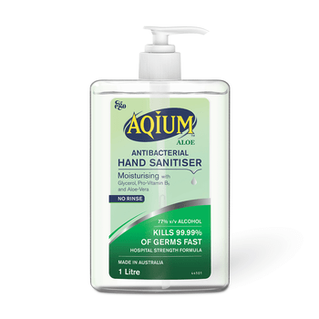 Ego Aqium Hand Sanitiser Aloe 1L