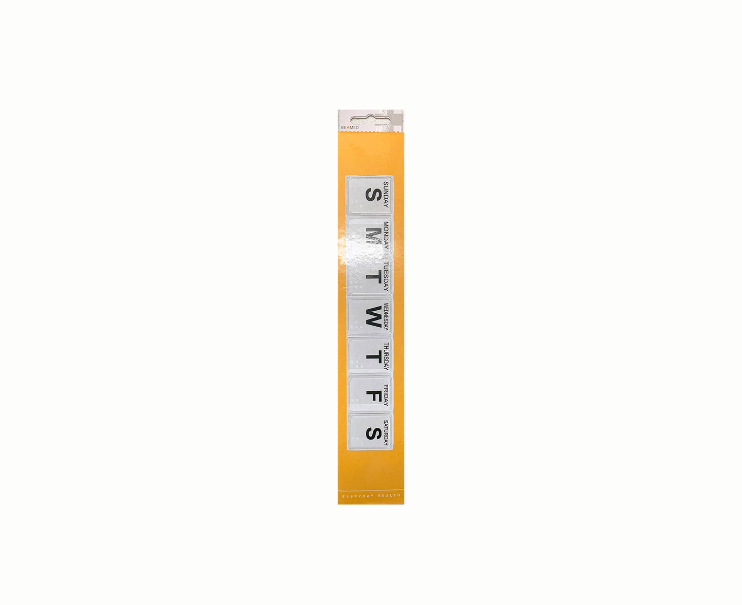 BeMed 7 Day Pill Dispenser Jumbo