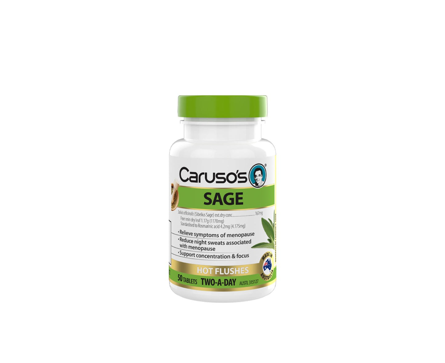 Caruso's Sage Tablets 50