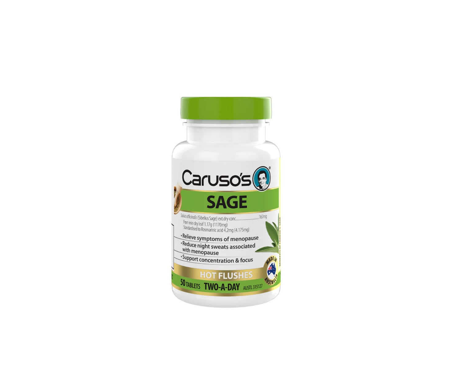 Caruso's Sage Tablets 50