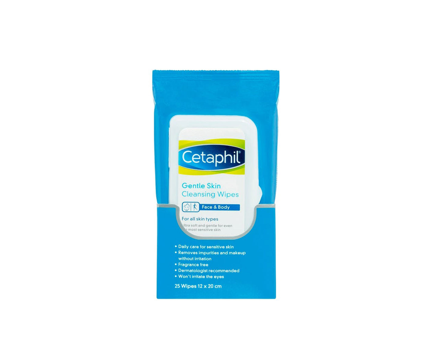 Cetaphil Gentle Skin Cleansing Cloths 25 Wipes