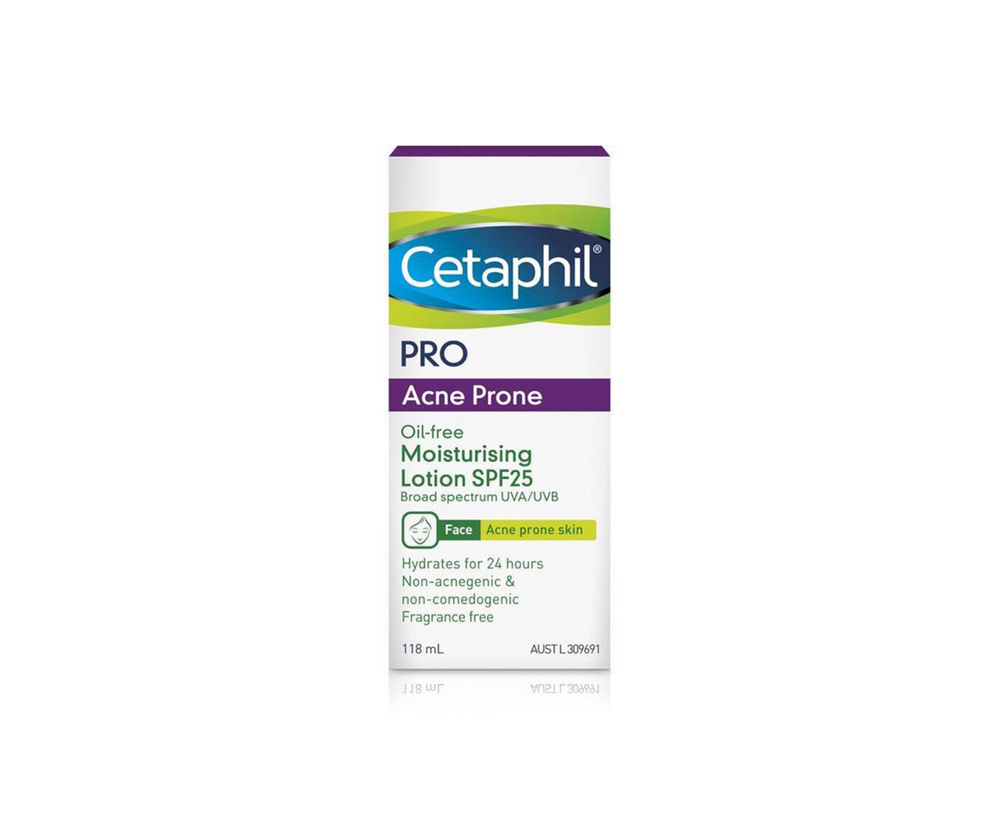 Cetaphil Pro Acne Prone Oil-free Facial Moisturising Lotion SPF25 118mL