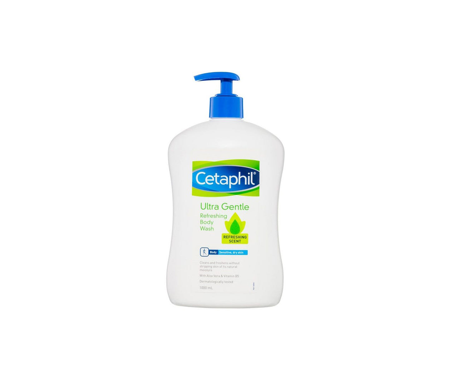 Cetaphil Ultra Gentle Refreshing Body Wash 1L