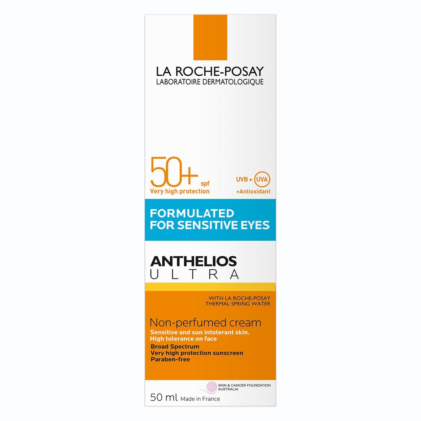 La Roche-Posay Anthelios ULTRA Facial Sunscreen SPF50+ for Dry Skin 50mL