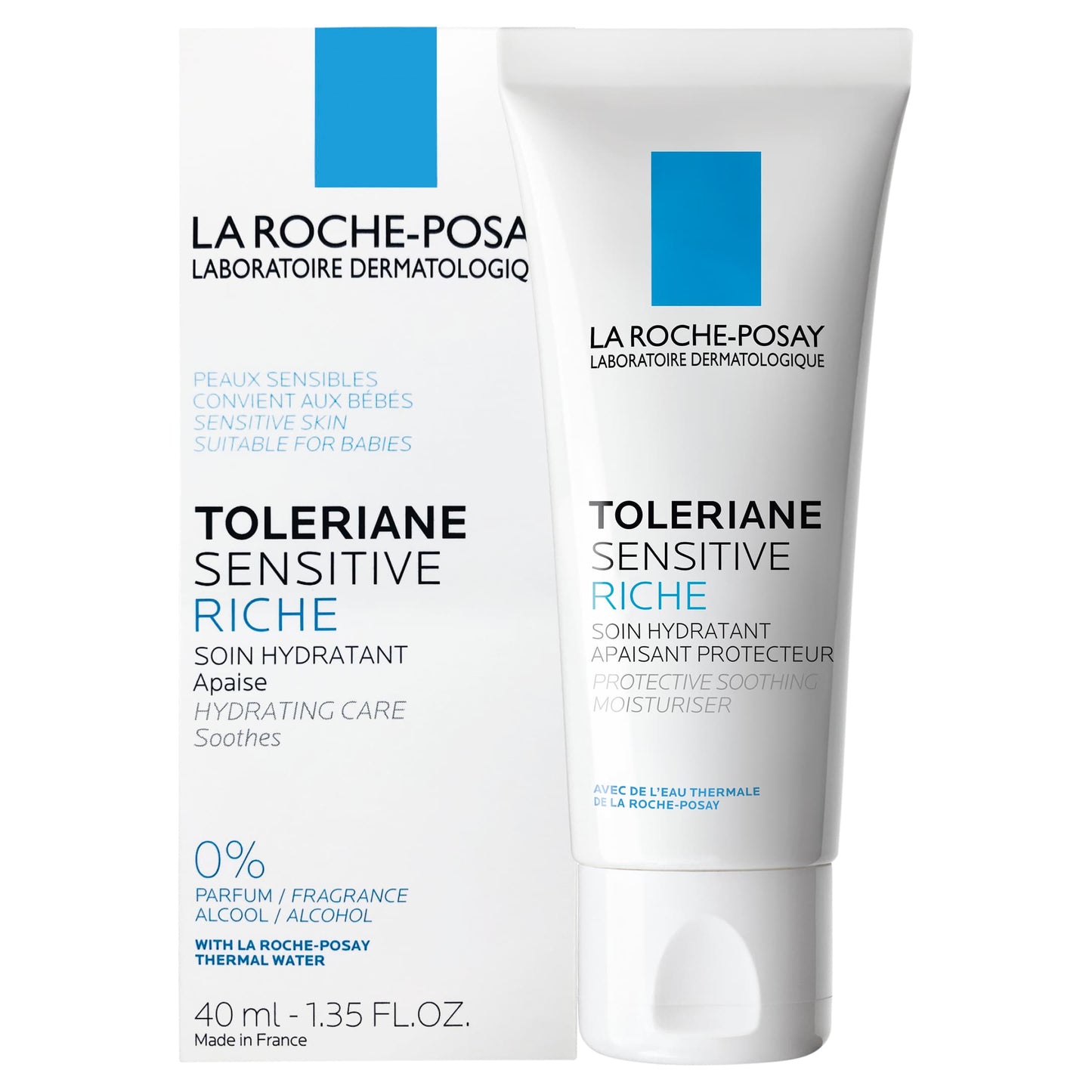 La Roche-Posay Toleriane Sensitive Riche Facial Moisturiser 40mL