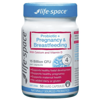 Life Space Probiotic + Pregnancy & Breastfeeding Capsules 50