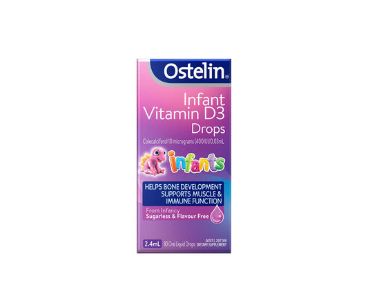 Ostelin Infant Vitamin D3 Drops 2.4mL