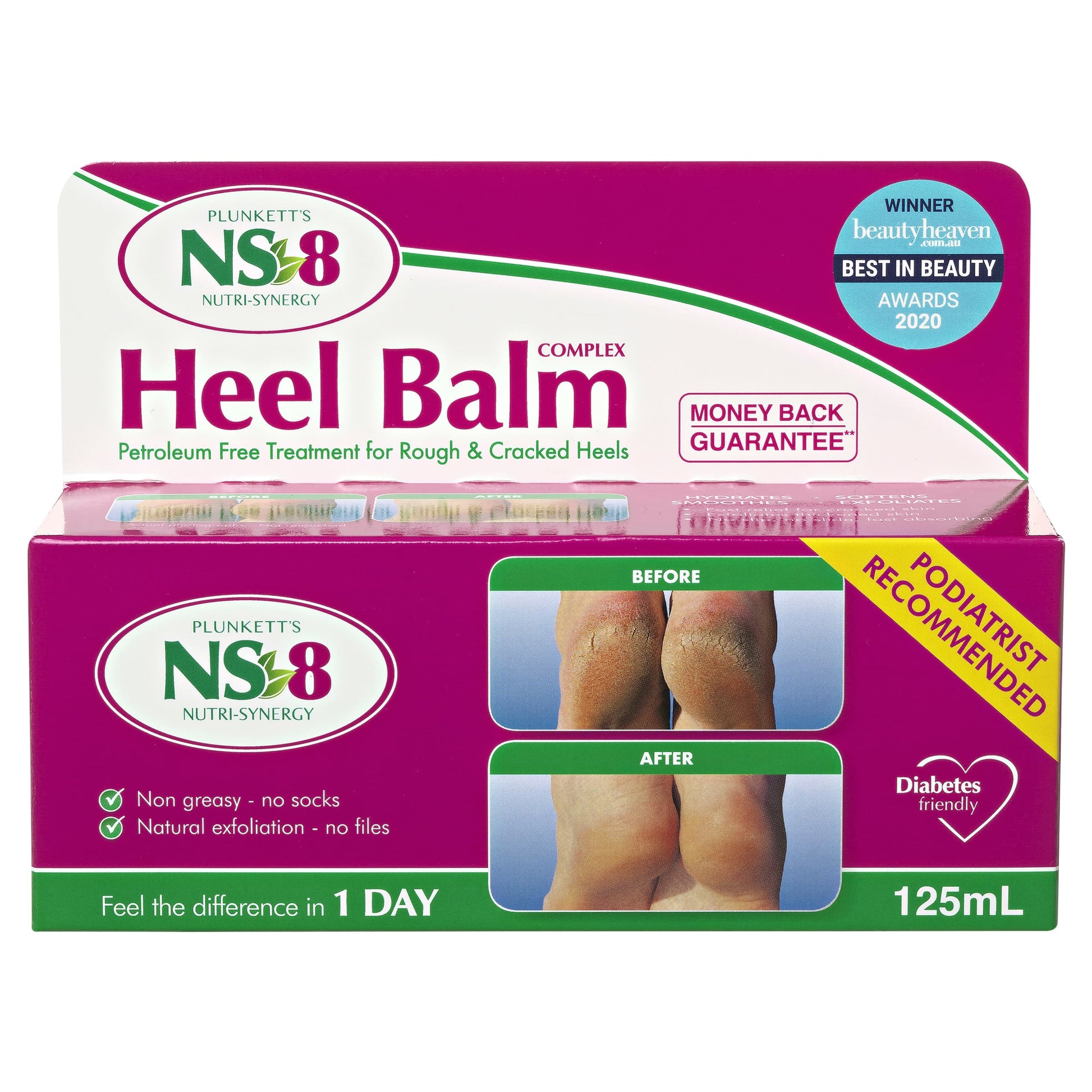 Plunketts NS8 Heel Balm Complex 125mL