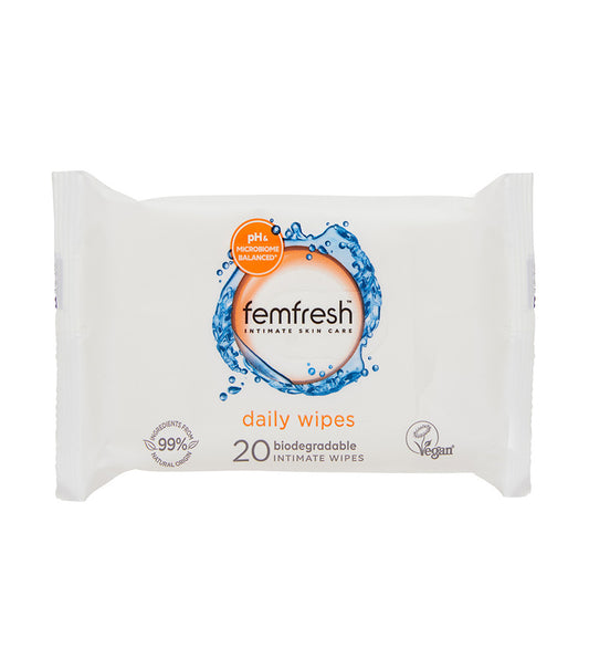Femfresh Cleansing Wipes 20 Pack