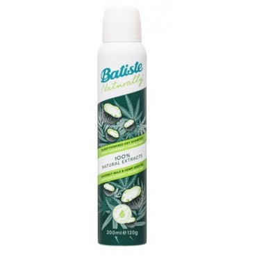 Batiste Dry Shampoo Naturally Coconut Milk & Hemp Seed Oil 200mL