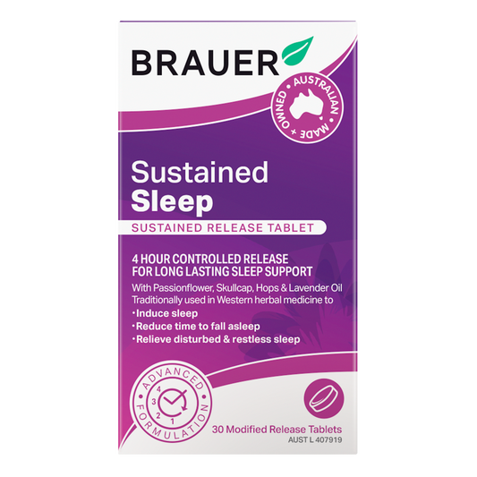 Brauer Sleep Sustained Release Tablets 30