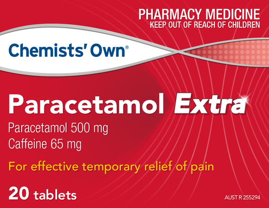 Chemists Own Paracetamol Extra Tablets 20