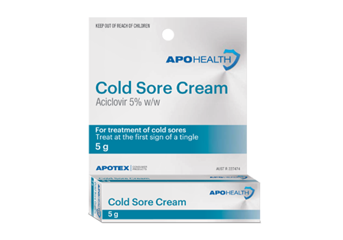 Apohealth Cold Sore Cream 5g