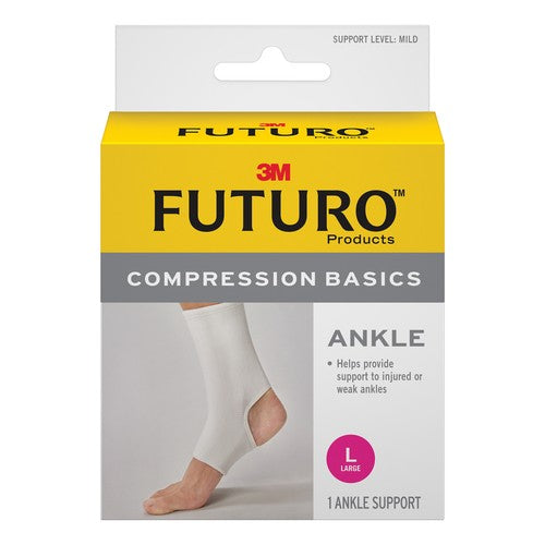 Futuro Ankle Elastic Knit Compression Support L