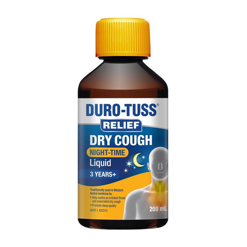 Duro-Tuss Dry Cough Relief Night Liquid 200mL