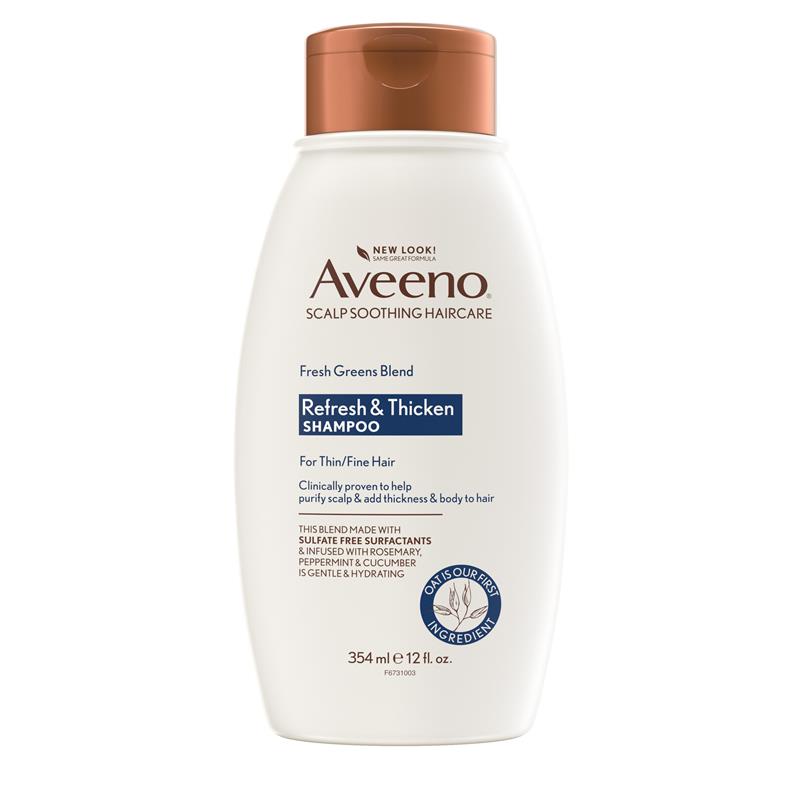 Aveeno Fresh Greens Shampoo 354mL