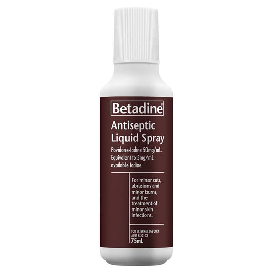 Betadine Antiseptic Spray 75mL