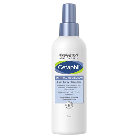 Cetaphil Optimal Hydration Body Spray 207mL