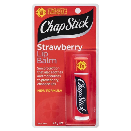 ChapStick Strawberry Lip Balm SPF15 4.2g