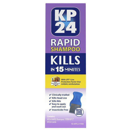 KP24 Rapid Shampoo With Comb