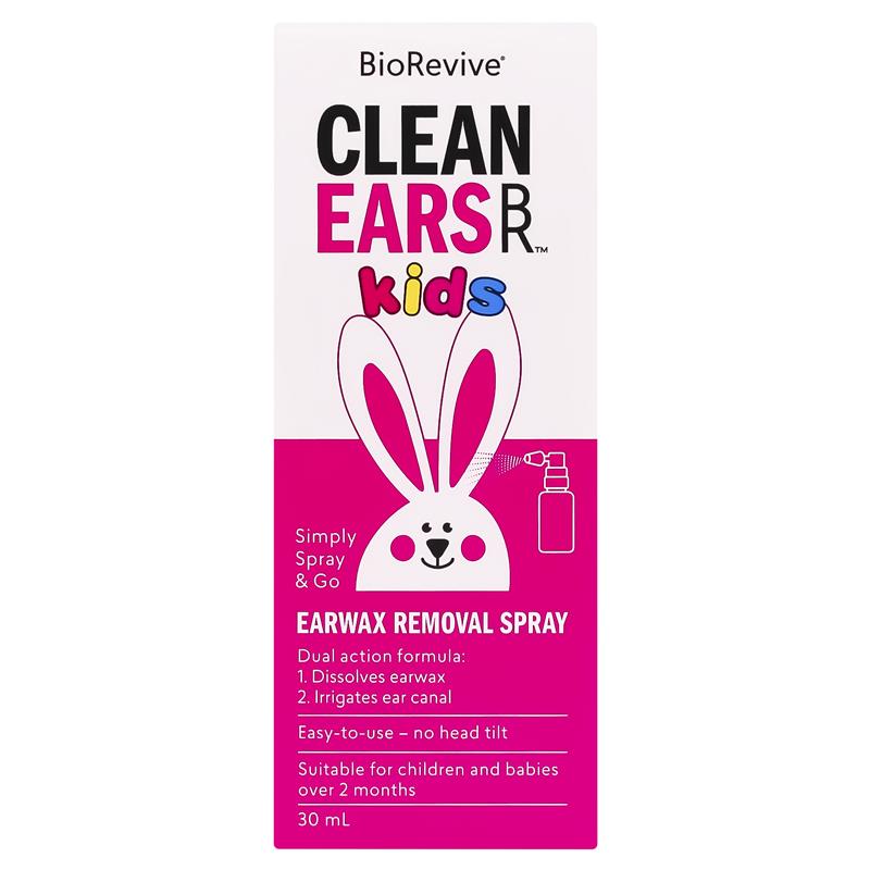 CleanEars Kids Ear Wax Removal Spray 30mL