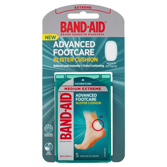 Band Aid Advanced Footcare Blister Cushion Medium 5