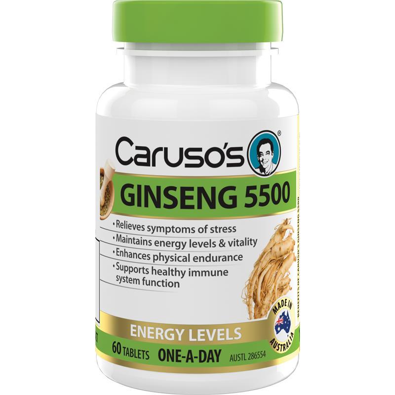 Caruso's Genseng 5500 Tablets 60