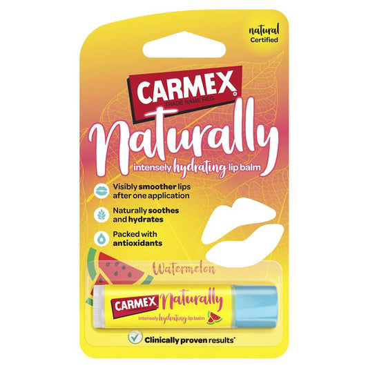 Carmex Natually Intense Lip Balm Watermelon