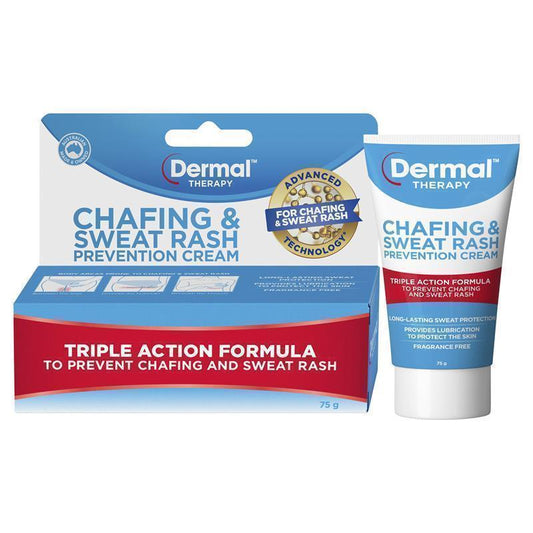 Dermal Therapy Chafing & Sweat Cream 75g