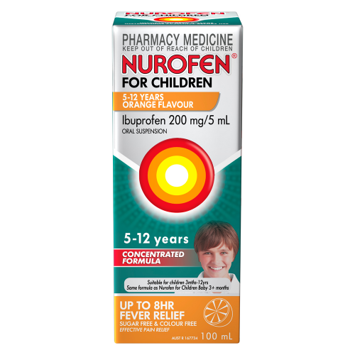 Nurofen Children 5-12 Years Orange 100mL