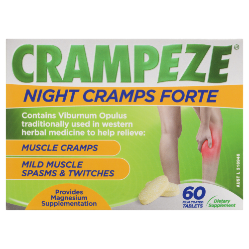 Crampeze Night Cramps Forte Capsules 60