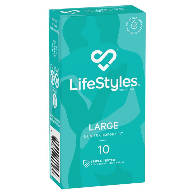 Lifestyles Large Condoms 10 Pack