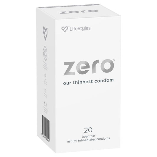 Lifestyles Zero Condoms 20 Pack